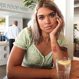 Princess Polly laguna green top